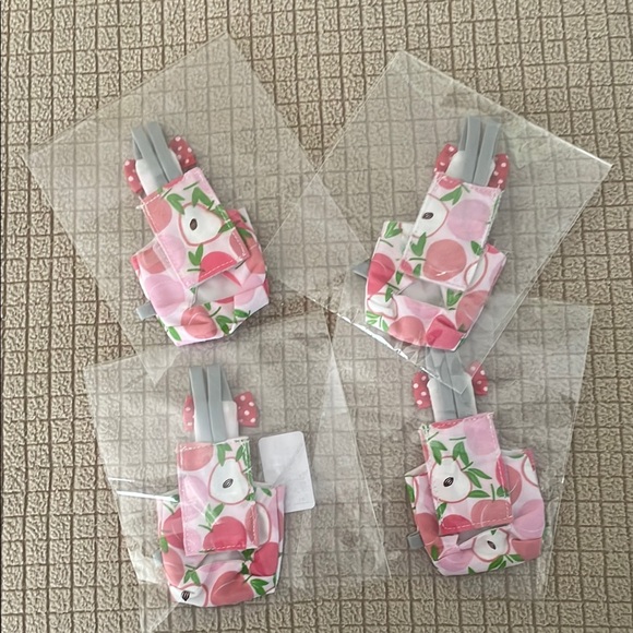 Pink Floral Bow Small Birds Suits - Picture 2 of 2